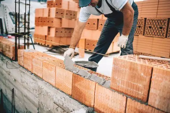 Bild von einem Maurer